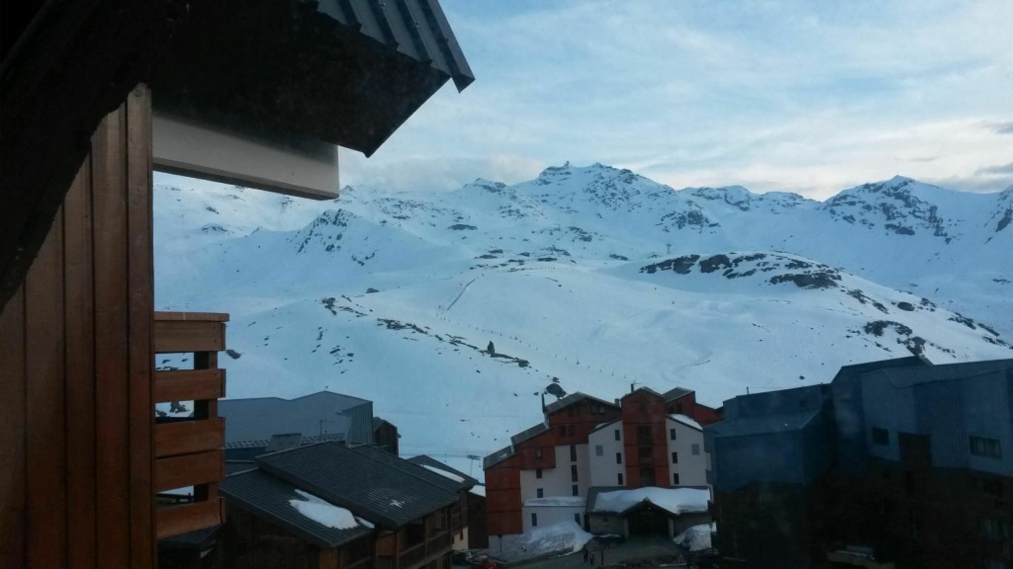 Apartment With One Bedroom In Val Thorens, With Wonderful Mountain Vie Saint-Martin-de-Belleville Exterior foto